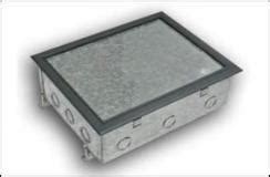 concrete floor covering junction box